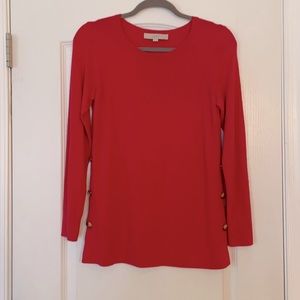 Loft red sweater